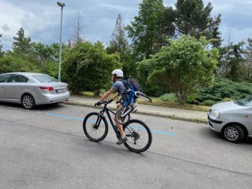 Lelekale popruh na kole